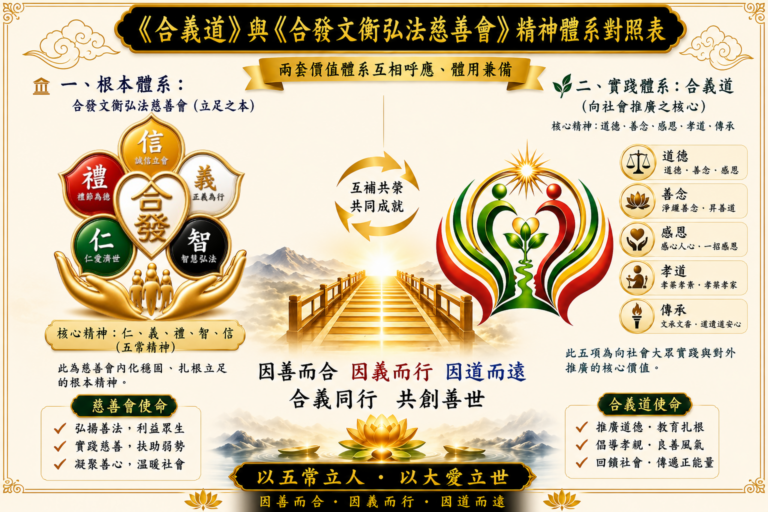 高雄城市幸福經濟嘉年華登場 合發文衡弘法慈善會打造「幸福家庭文化體驗館」 推廣孝親文化與家庭價值